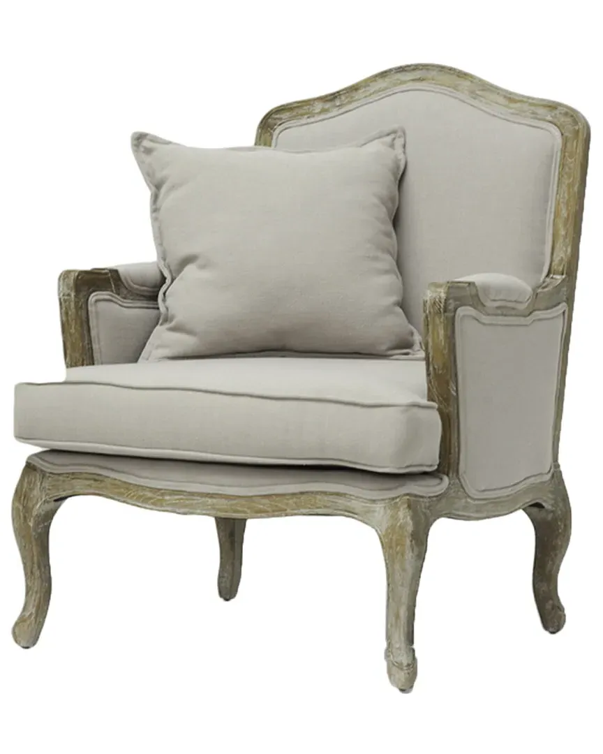 Constanza Accent Chair - Beige, Linen image