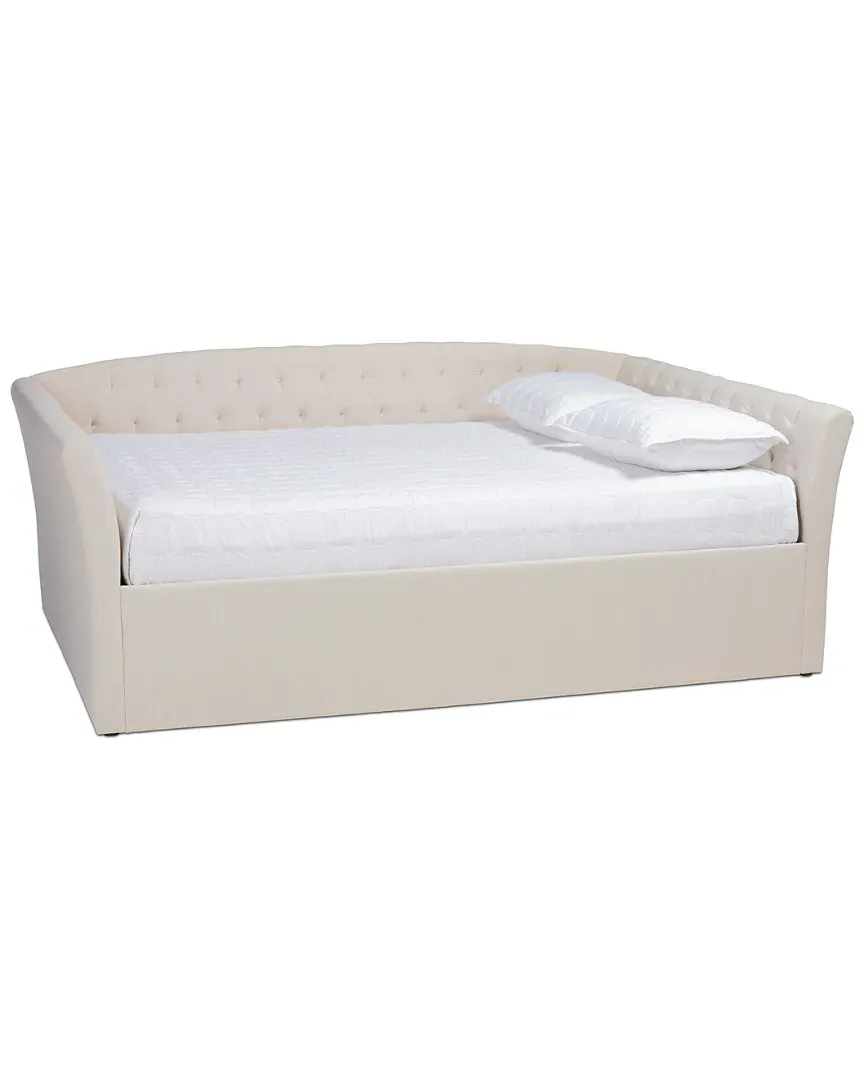 Delora Queen Size Daybed - Beige, Polyester image