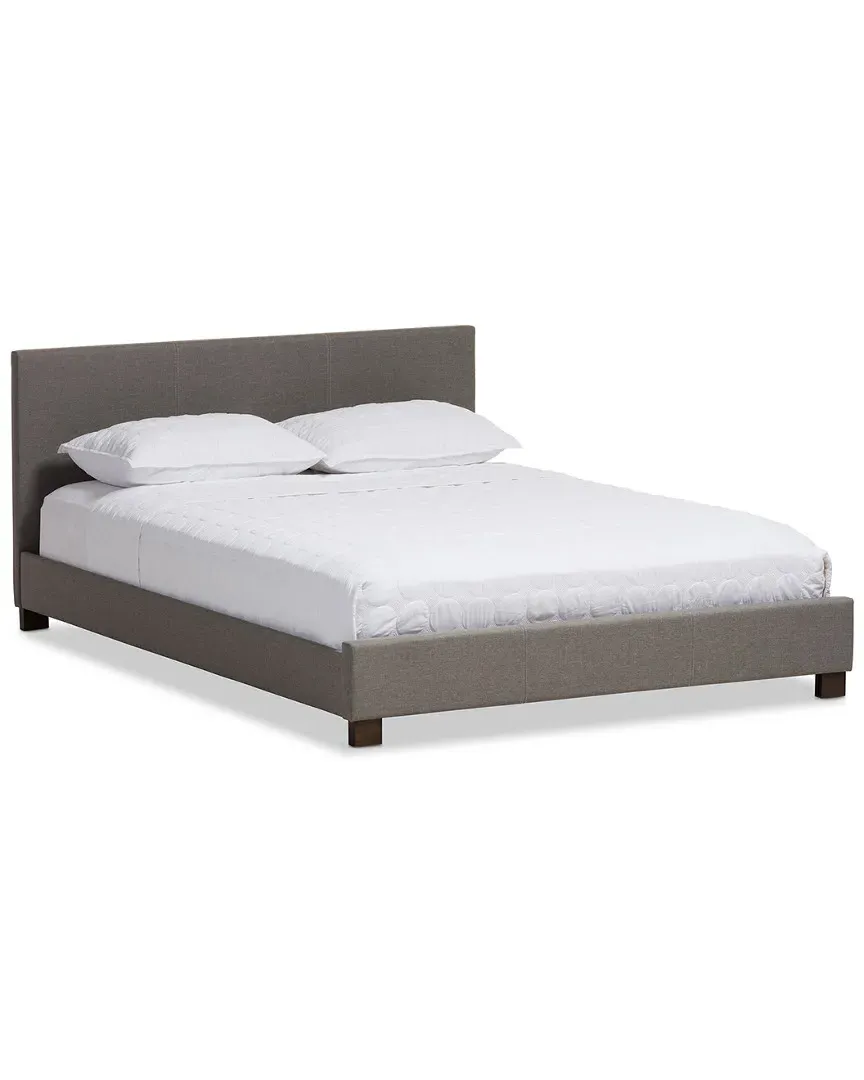 Elizabeth Full Platform Bed - Grey image