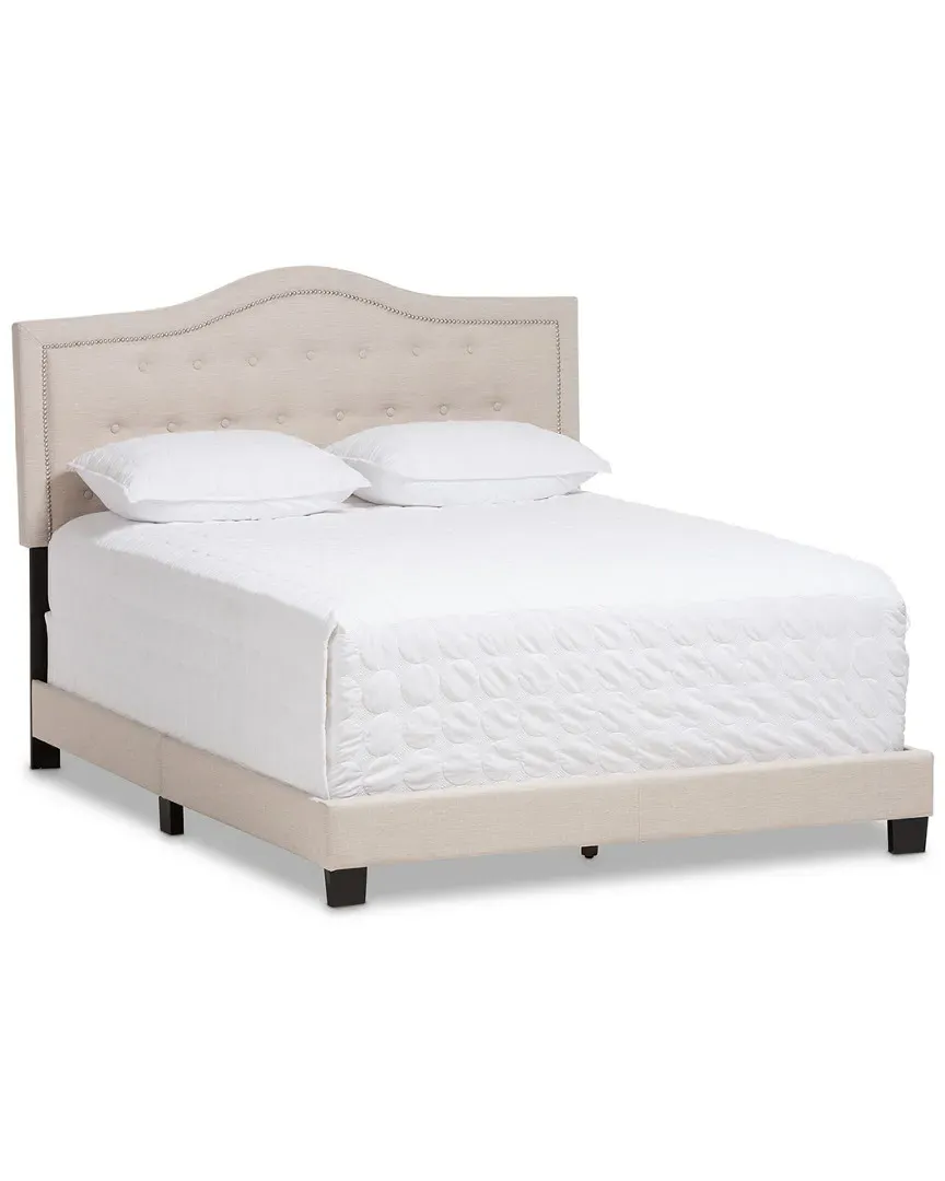 Emerson Full Bed Frame - Light Beige