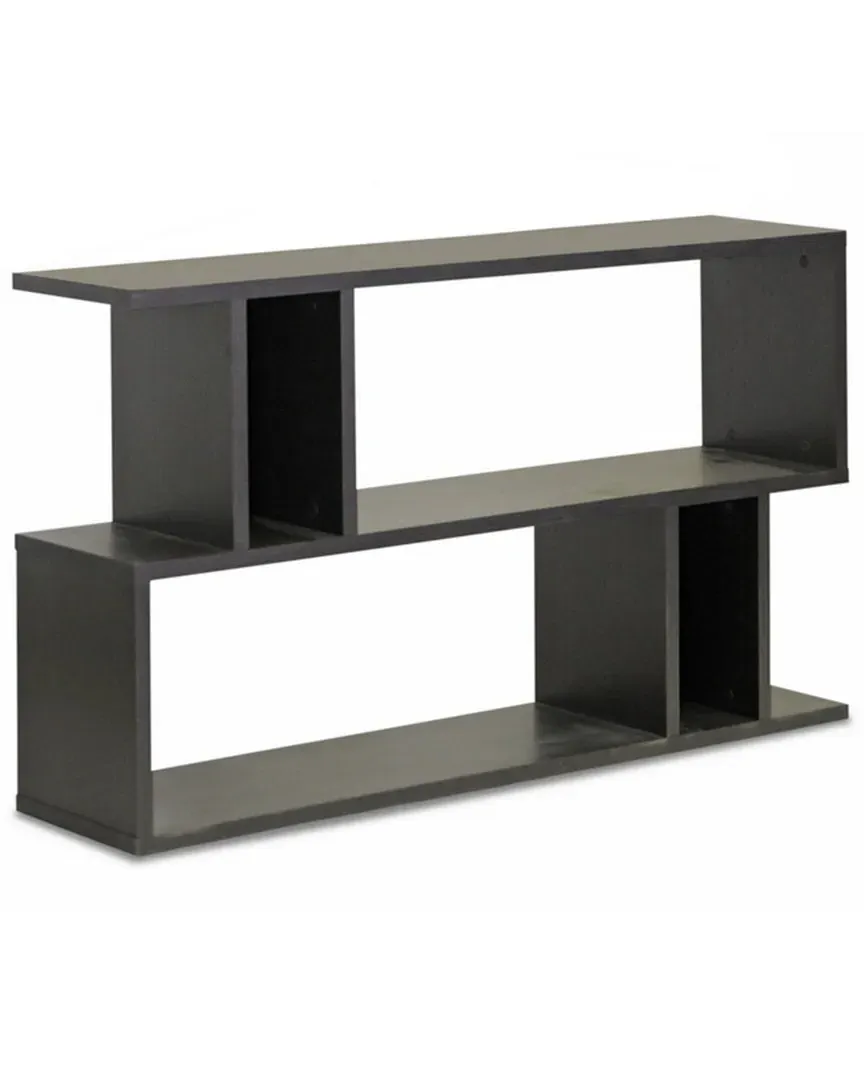 Goodwin 2-Level Bookshelf - Espresso, Engineered Wood image