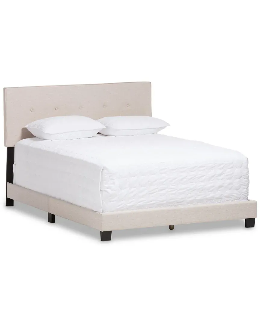 Hampton King Bed - Light Beige image