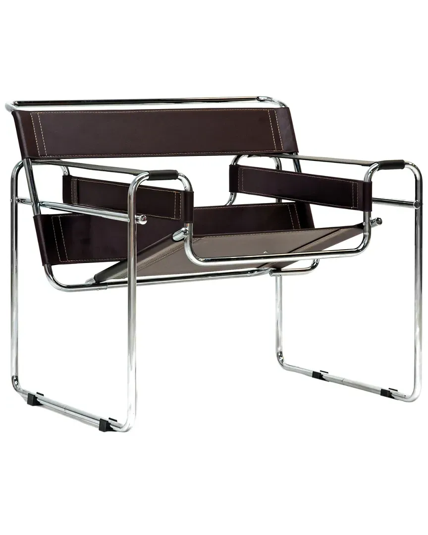 Jericho Accent Chair - Brown, Leather image