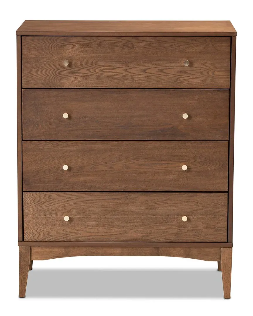 Landis 4-Drawer Chest - Ash Walnut image