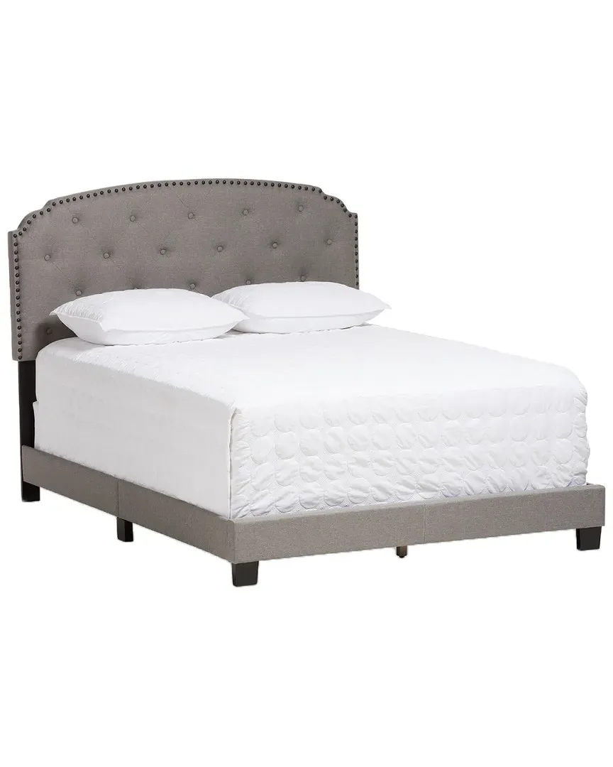 Lexi Queen Bed Frame - Light Grey image