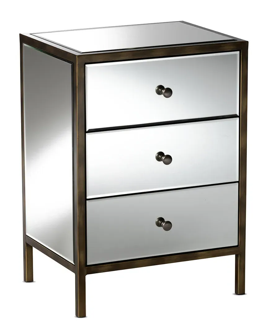 Nouria Nightstand - Silver