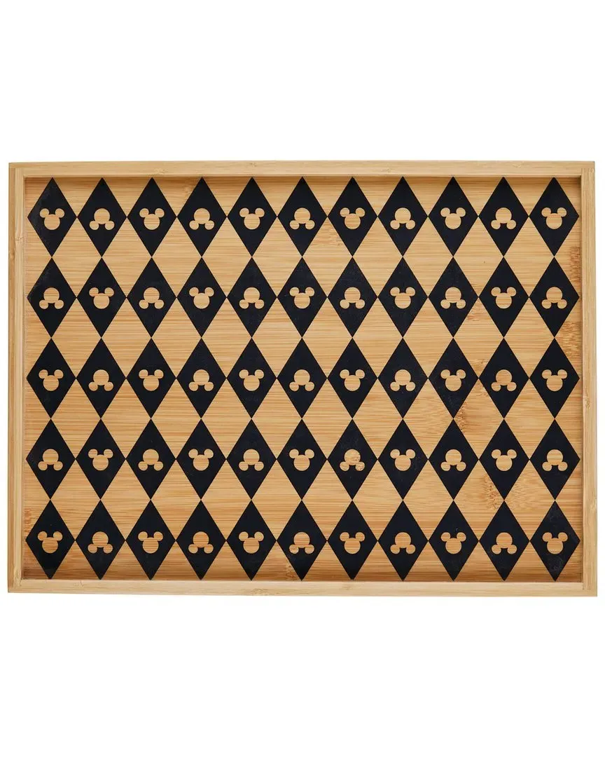 Monochrome Large Serving Tray - Bamboo image