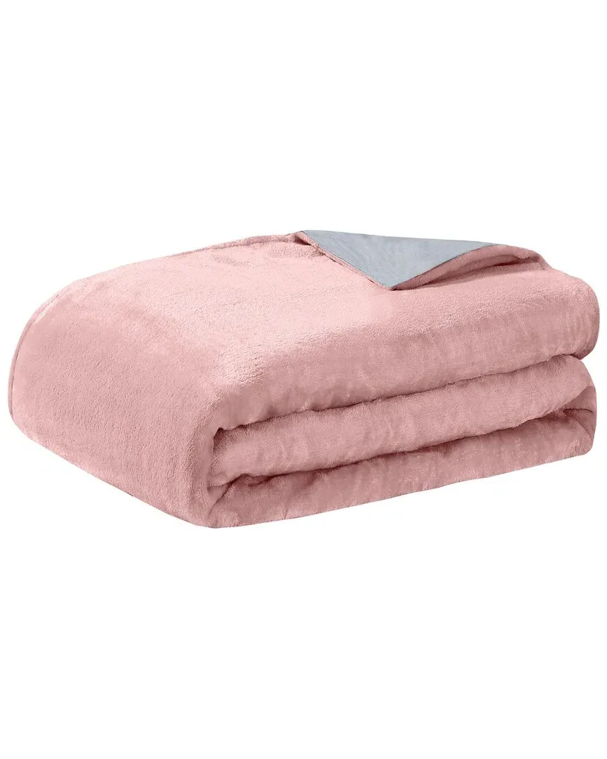 Amethyst & Quartz Crystal Cooling Weighted Blanket - Pink image