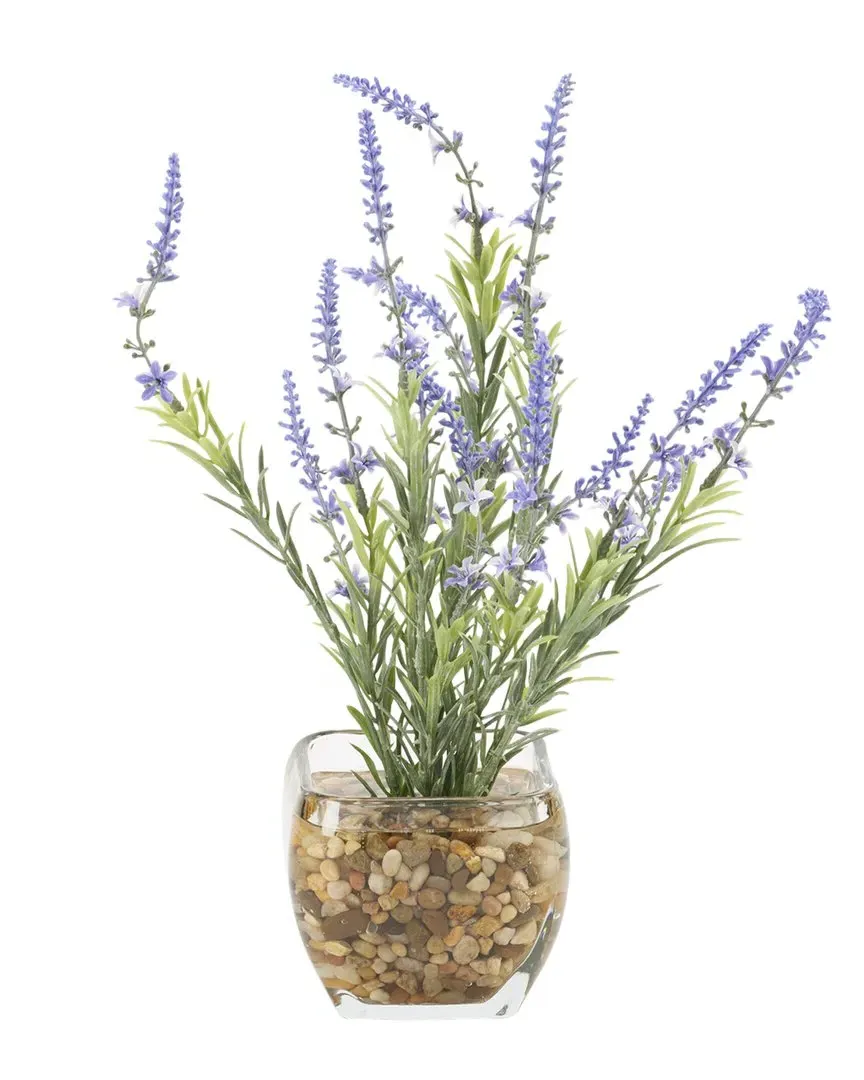 Lavender Glass Cube Arrangement - Purple image