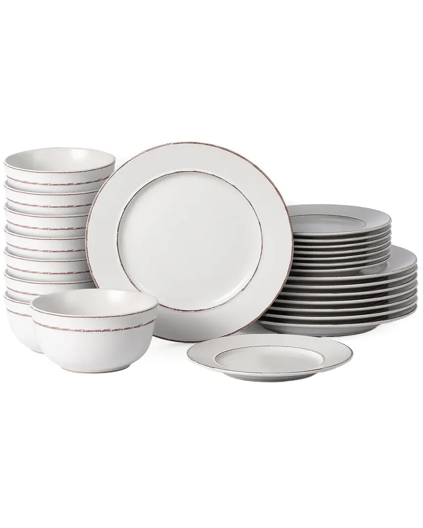 Hazel 12pc Stoneware Dinnerware Set - Grey image
