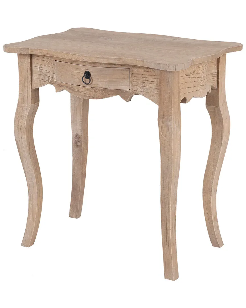 Benton Accent Table - Brown, Rubberwood image