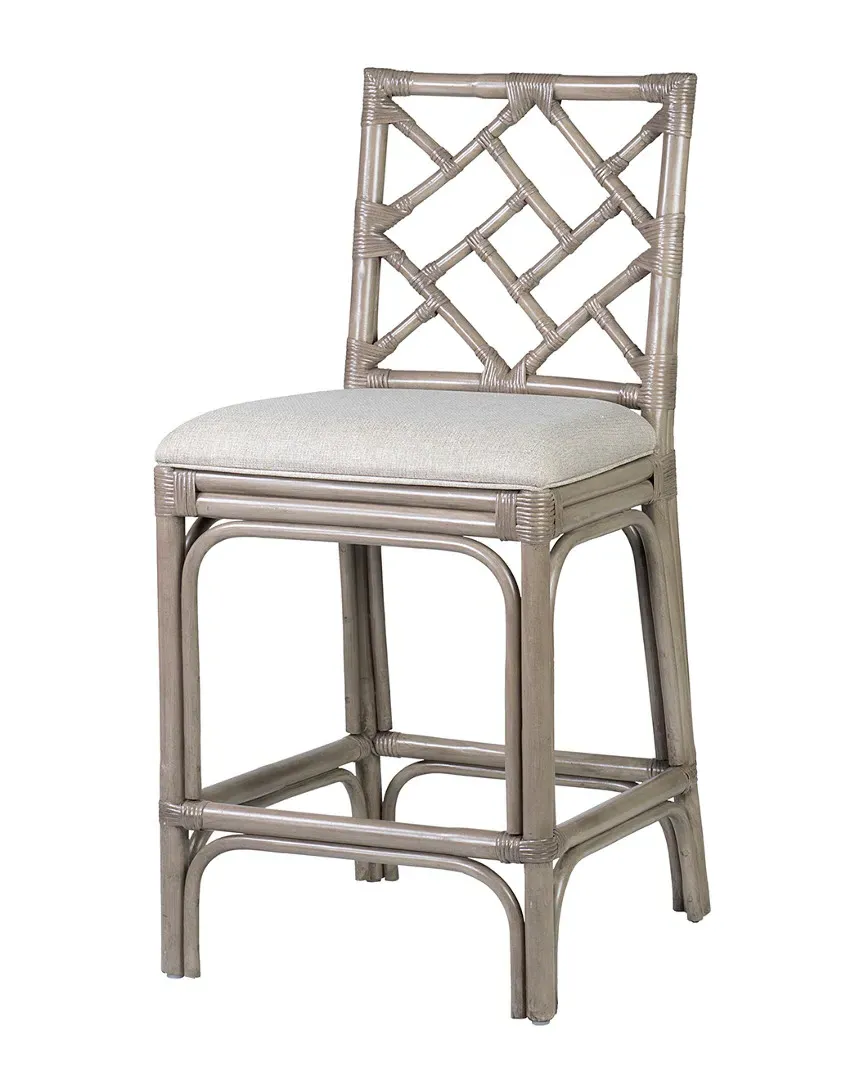 Betsy Rattan Counterstool - Grey image