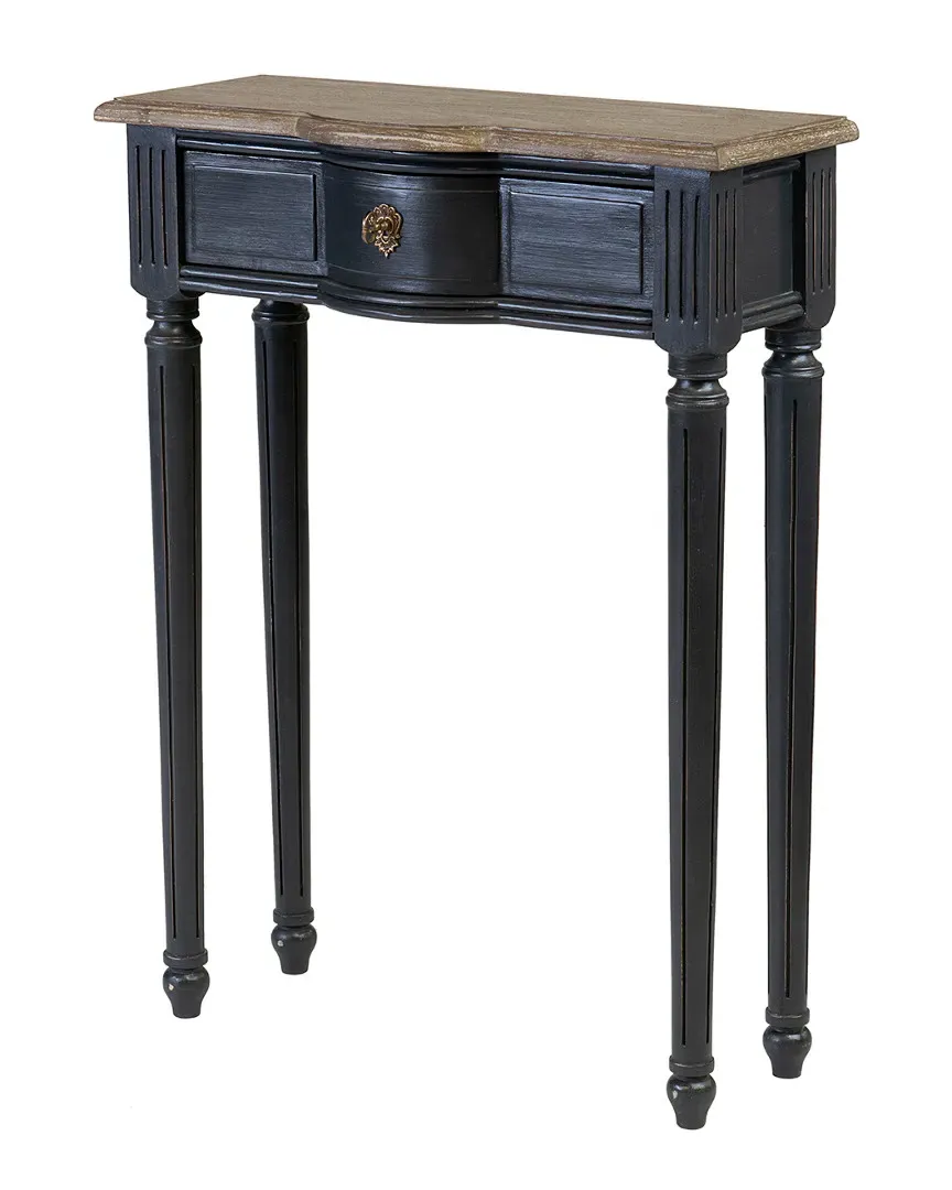 Lydia Console Table with Storage - Black image