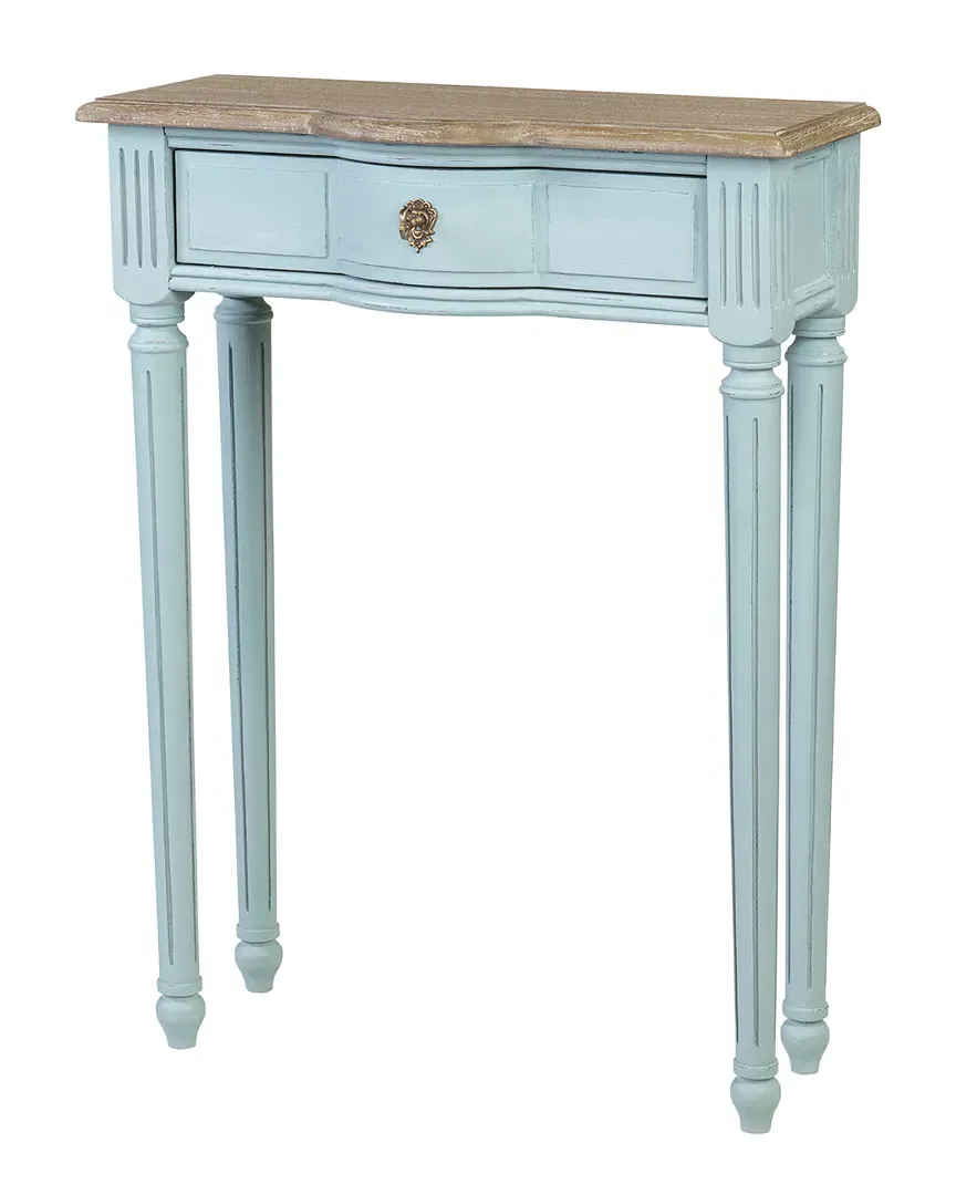 Lydia Console Table with Storage - Blue