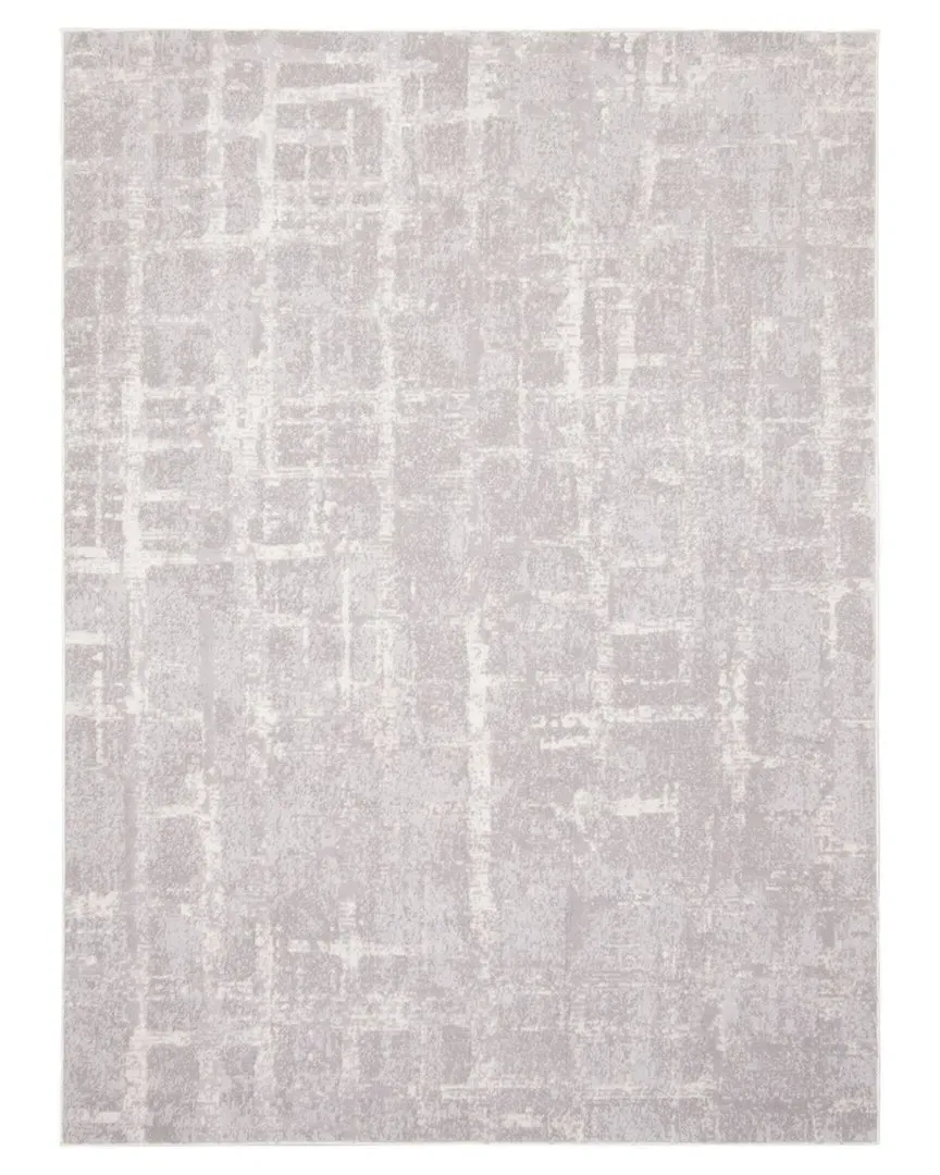 Anitra Abstract Rug - Light Grey, Polyester image