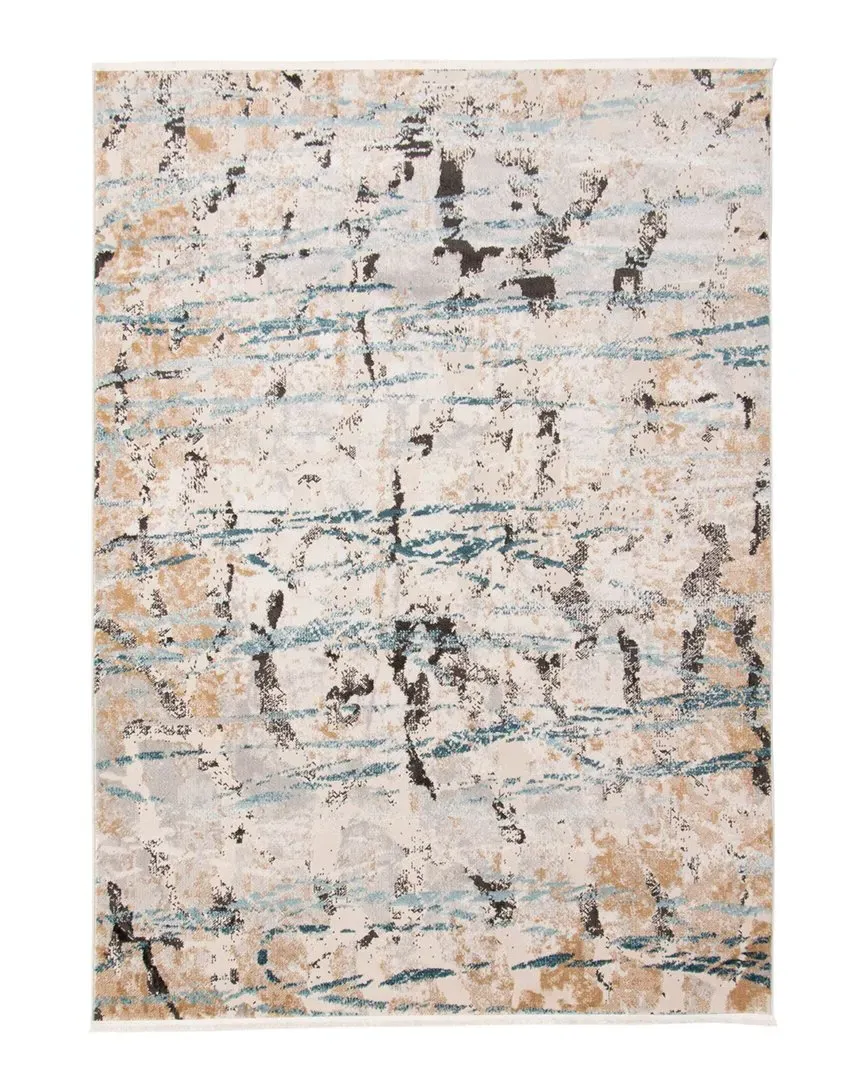 Arizona Abstract Rug - Blue, Polypropylene