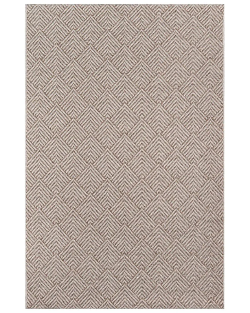 Como Area Rug - Beige, Polypropylene