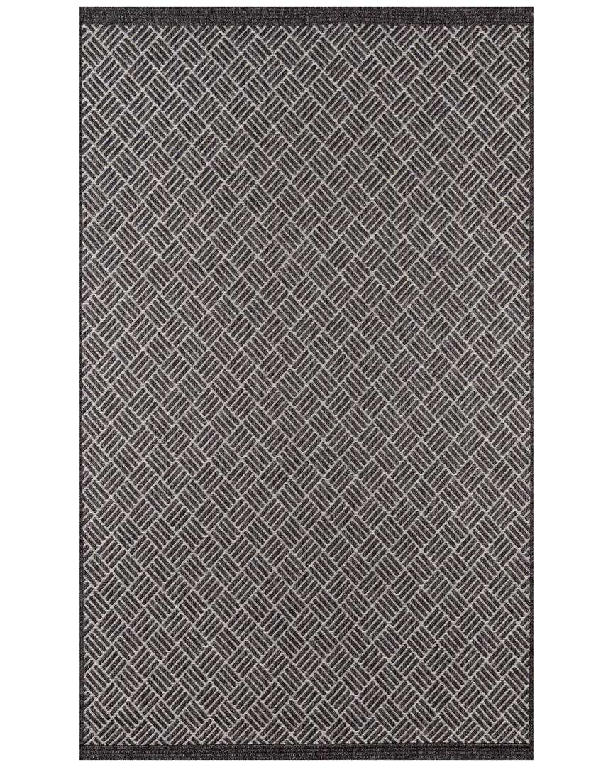 Como Area Rug - Charcoal, Polypropylene