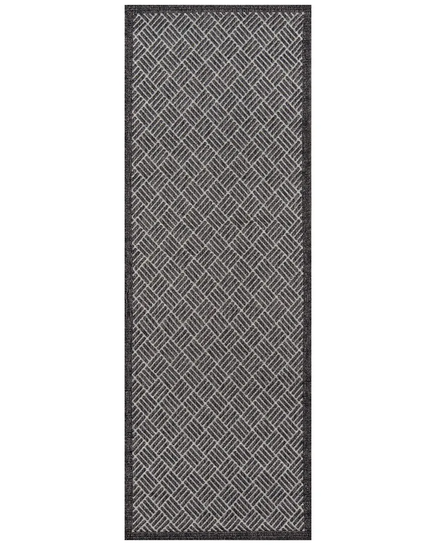 Como Runner Rug - Charcoal, Polypropylene