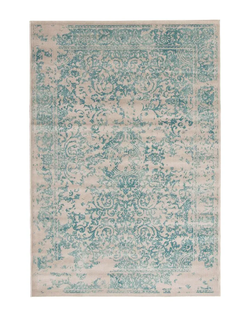 Dawson Vintage Rug - Aqua, Polypropylene