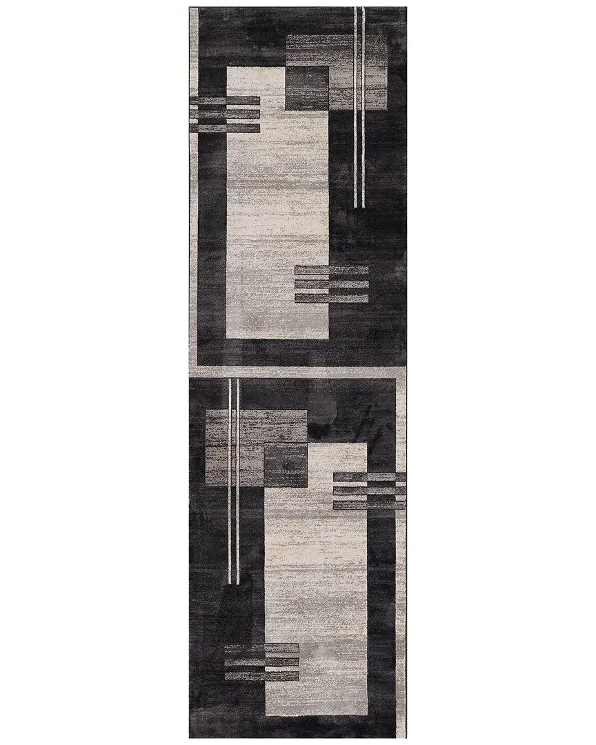 Edition Runner Rug - Charcoal, Polyester image