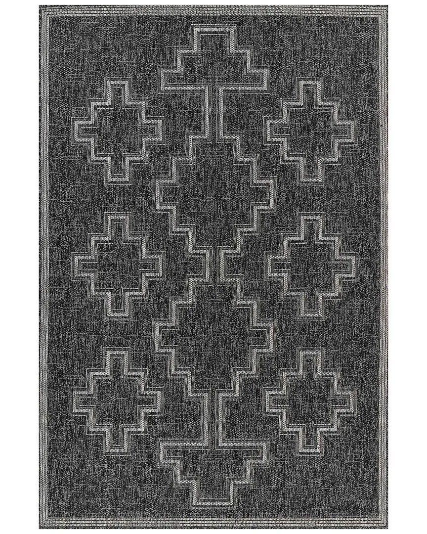 Hampton Area Rug - Black, Polypropylene image