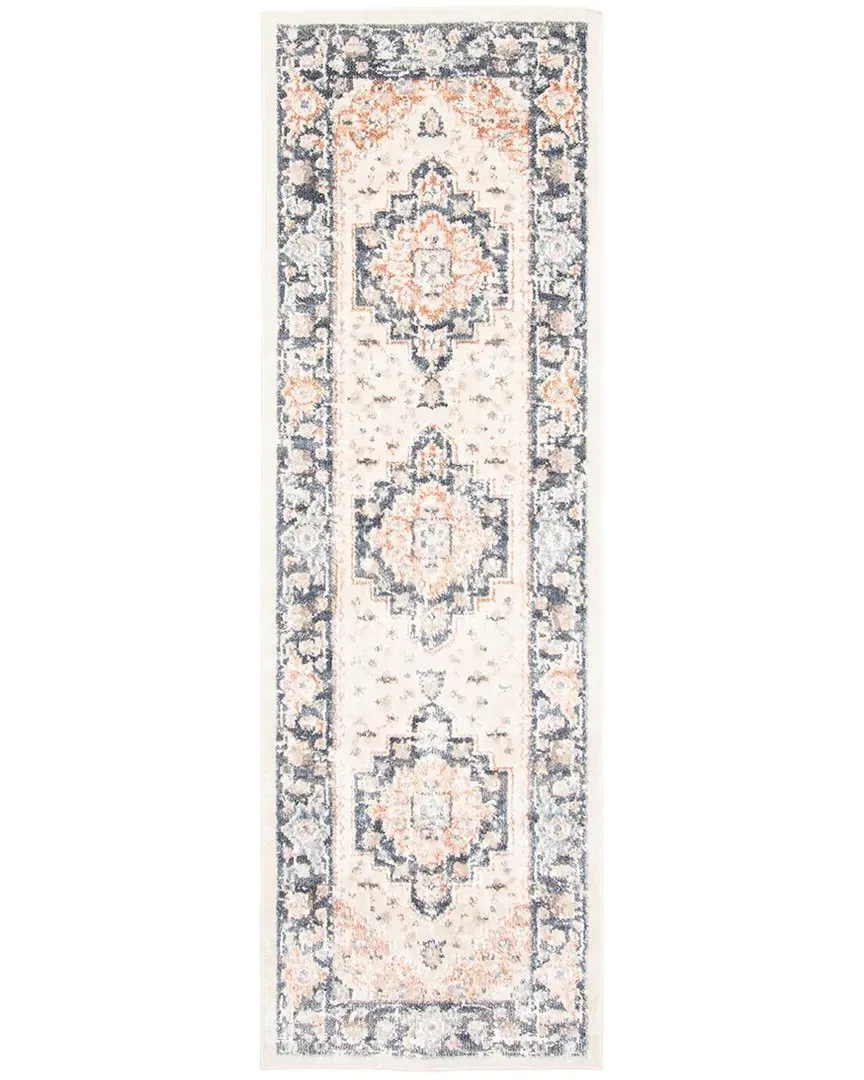 Heriza Runner Rug - Ivory, Polyester image
