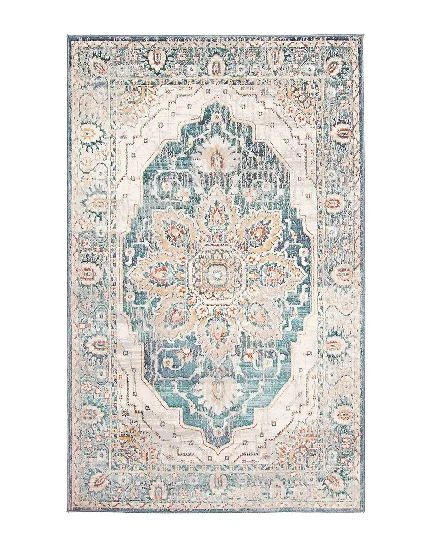 Legacy Area Rug - Teal, Polypropylene