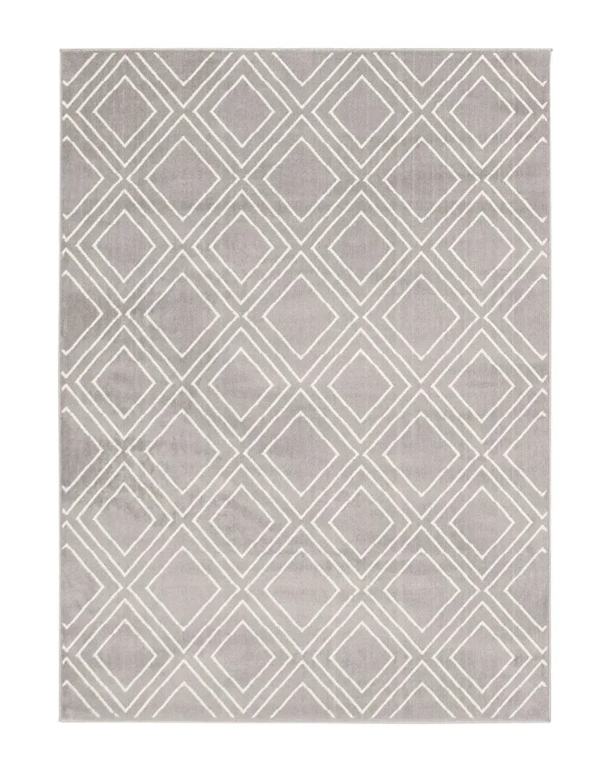 Macy Geod Geometric Rug - Grey
