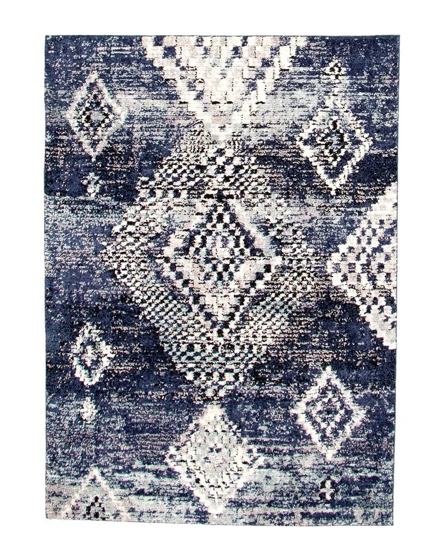 Moroccan Mosaique Rug - Blue, Polypropylene image