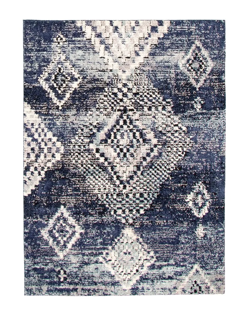Morocco Mosaique Rug - Blue
