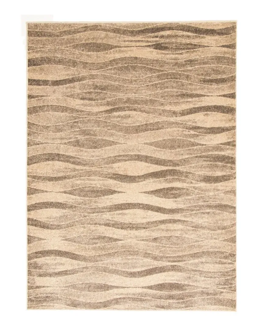 Neela Abstract Rug - Ivory Grey, Polypropylene