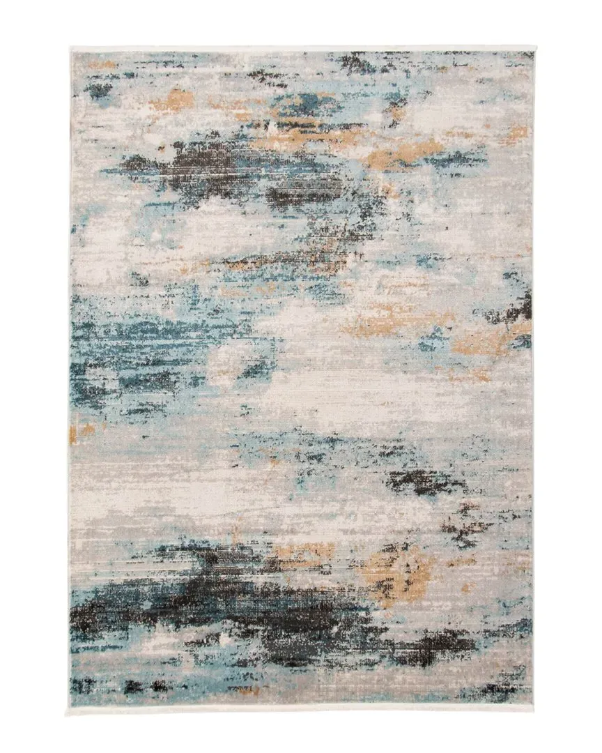Niagara Abstract Rug - Blue, Polypropylene