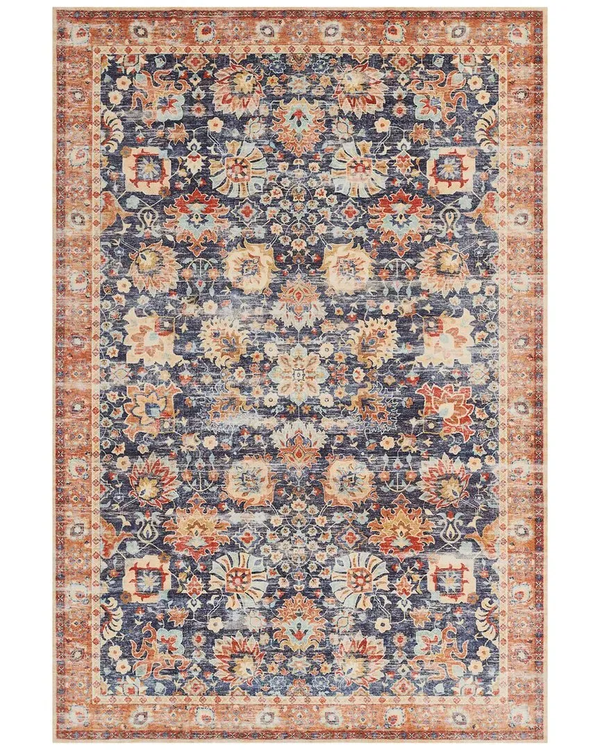 Sultana Traditional Area Rug - Navy