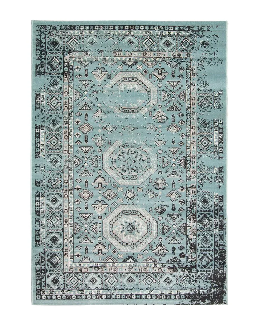 Venize Old-World Rug - Green, Polypropylene image