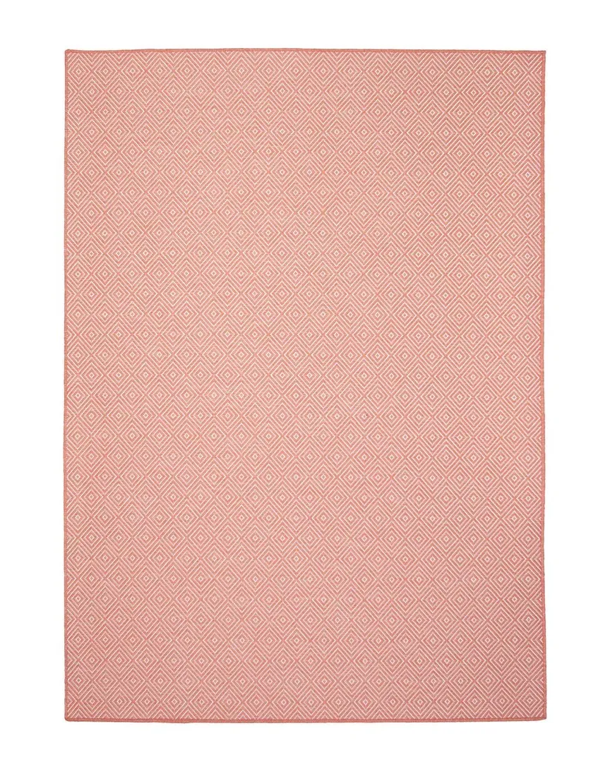 Veranda Diamond Indoor/Outdoor Rug - Coral, Polypropylene image