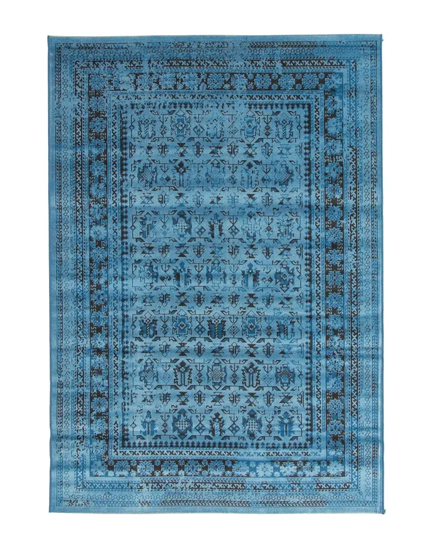 Wilby Vintage Rug - Blue, Polypropylene