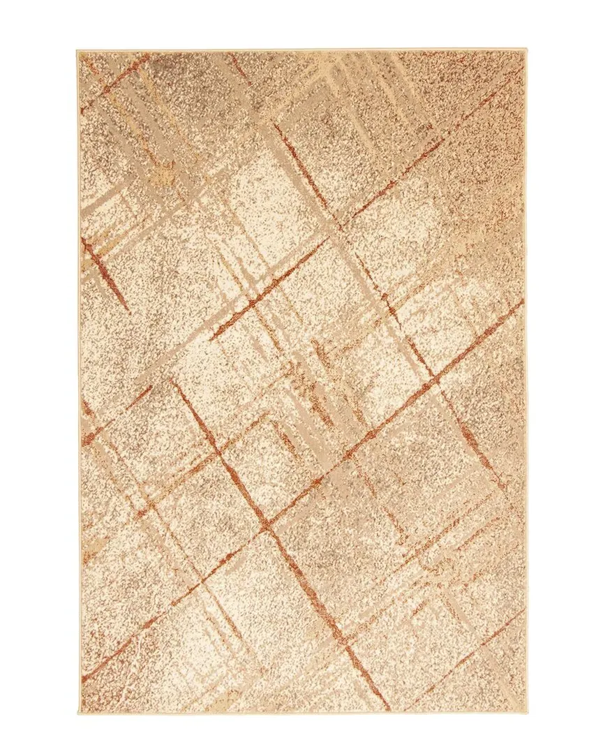 Nikita Abstract Rug - Coral image