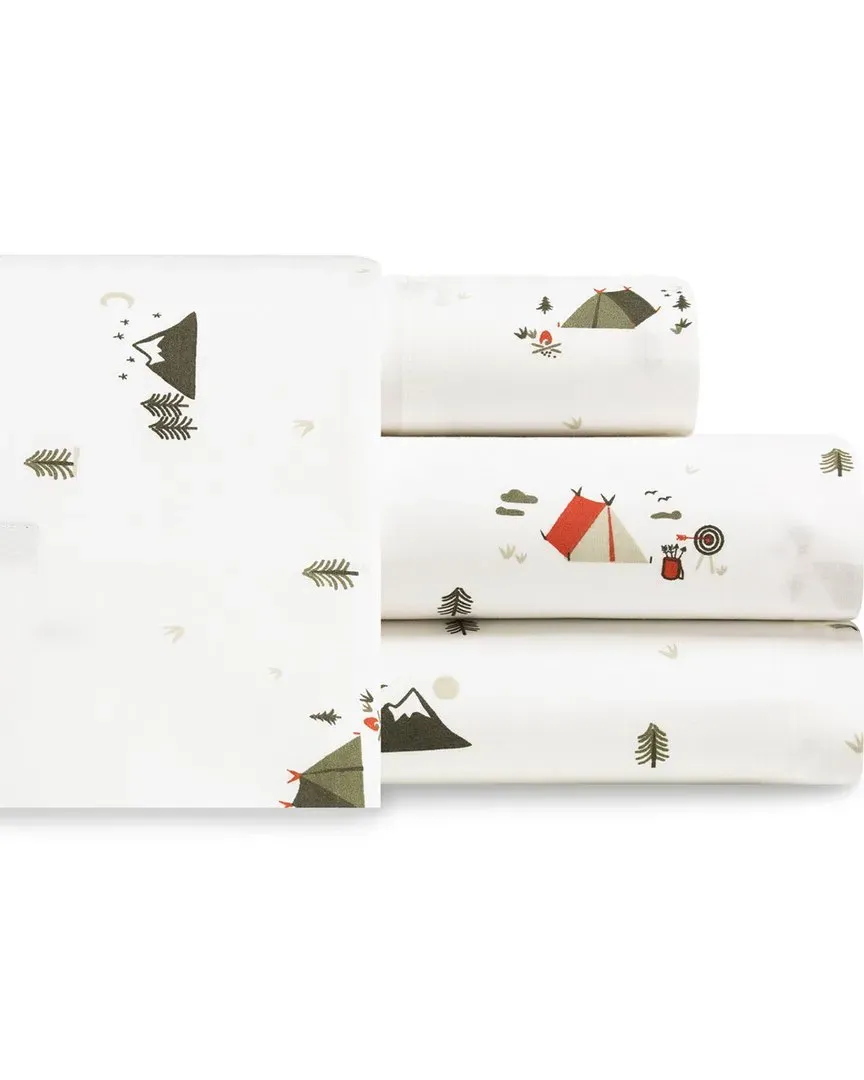 Cascade Camping Twin XL Percale Sheet Set - Sprig, Cotton image