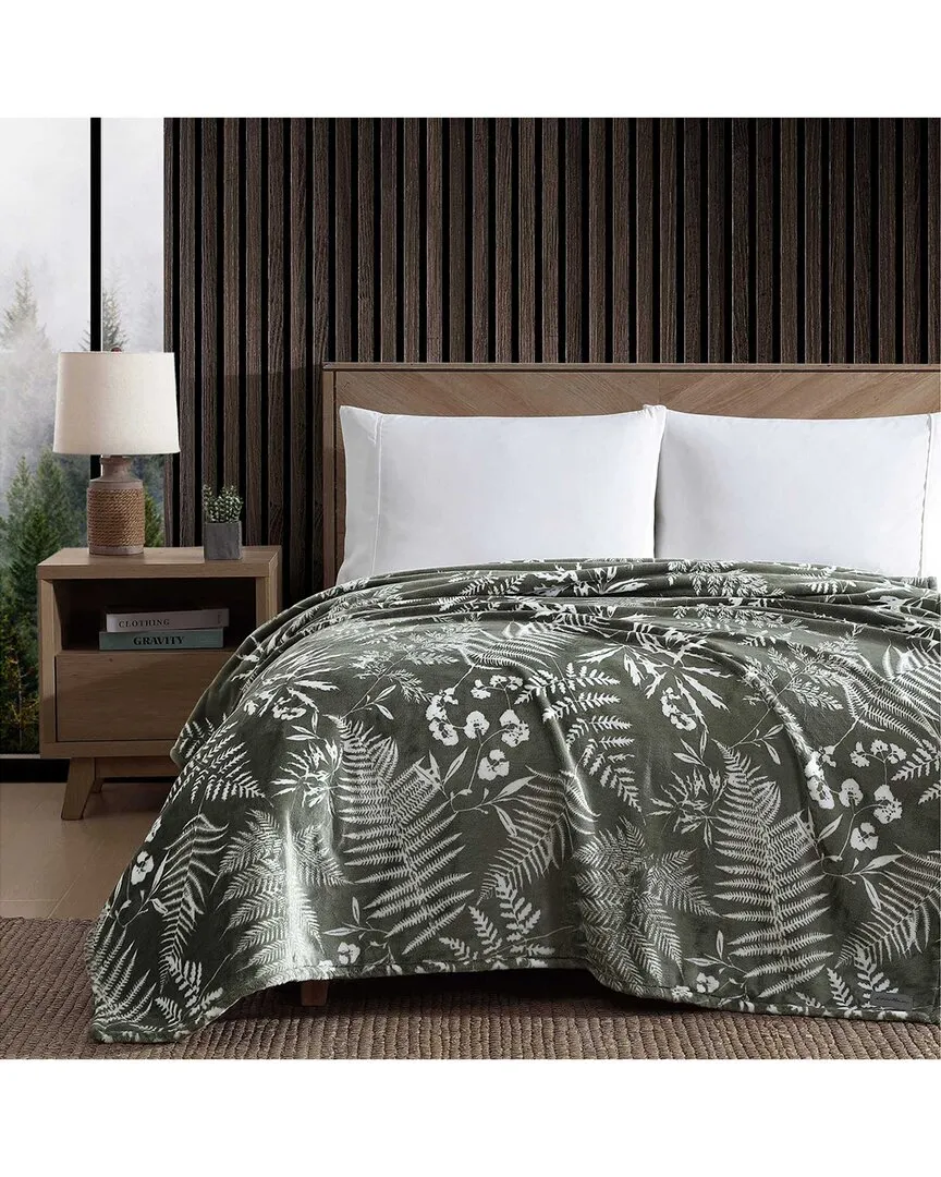 Fern Garden Ultra Soft Plush Fleece Blanket - Polyester image