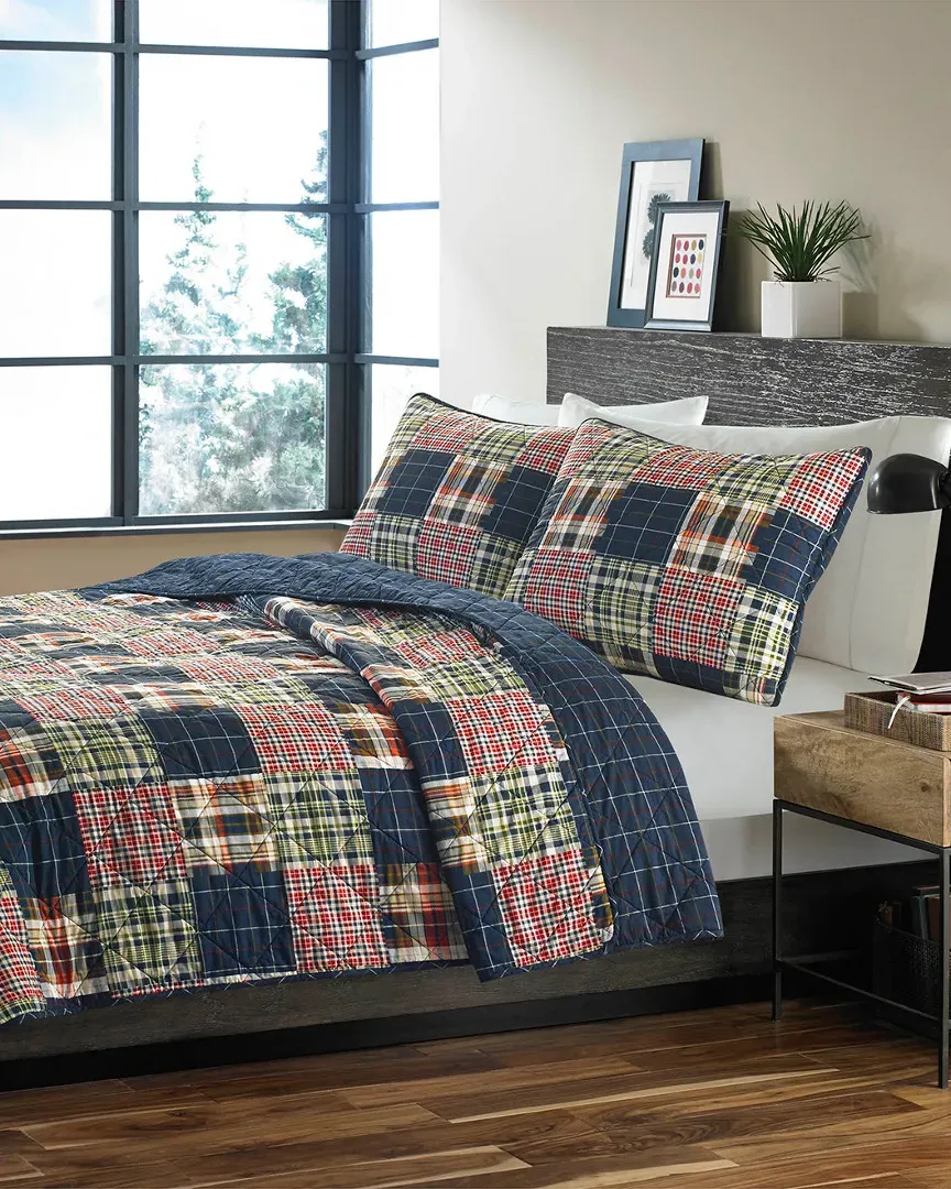Madrona Quilt Set - Blue image