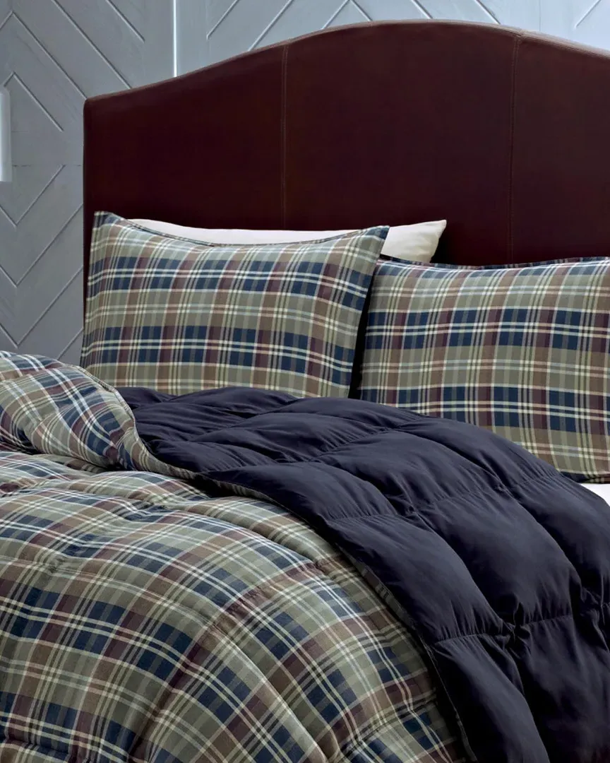 Rugged Comforter Set - Navy, Microfiber image