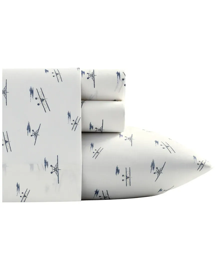 Sea Planes Sheet Set - Blue, Cotton Percale image