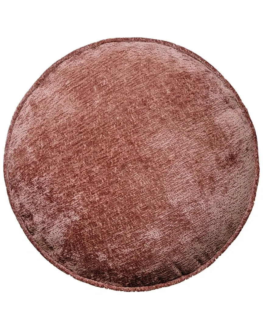 Delmonico Round Decorative Pillow - Chenille