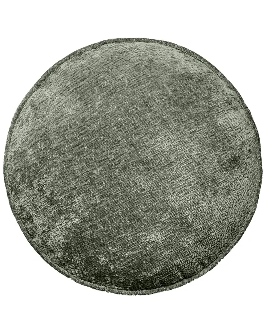 Delmonico Round Decorative Pillow - Sage, Chenille