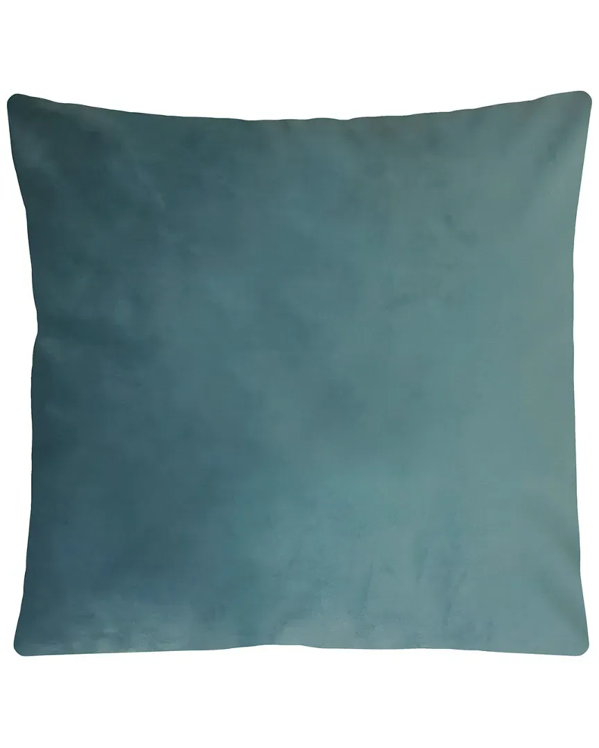 Luxe Velvet Decorative Pillow - Duck Egg image