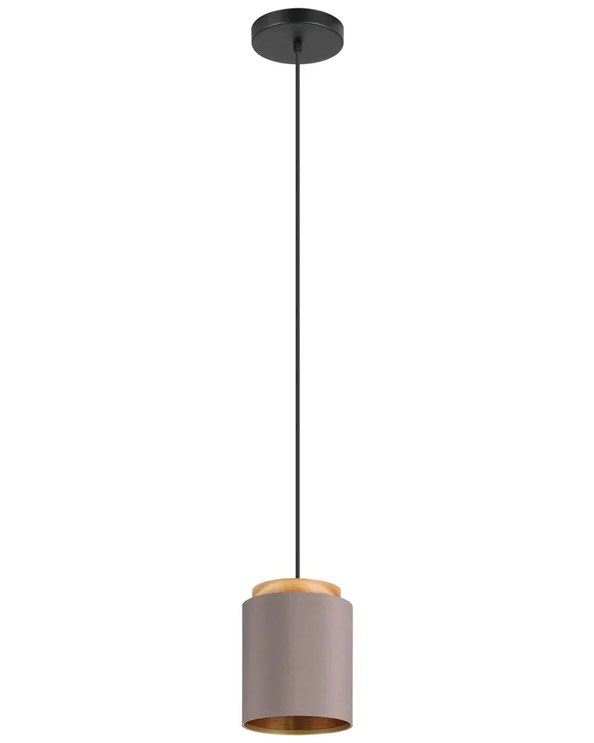 Albariza 1 Light Mini Pendant - Black, Cappuccino Gold image
