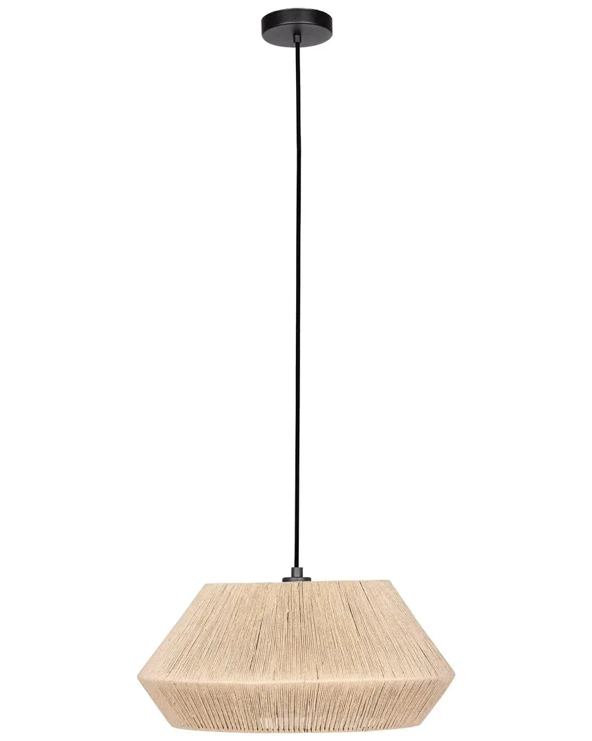 Alderney Dual Mount Light - Black, Textile Thread