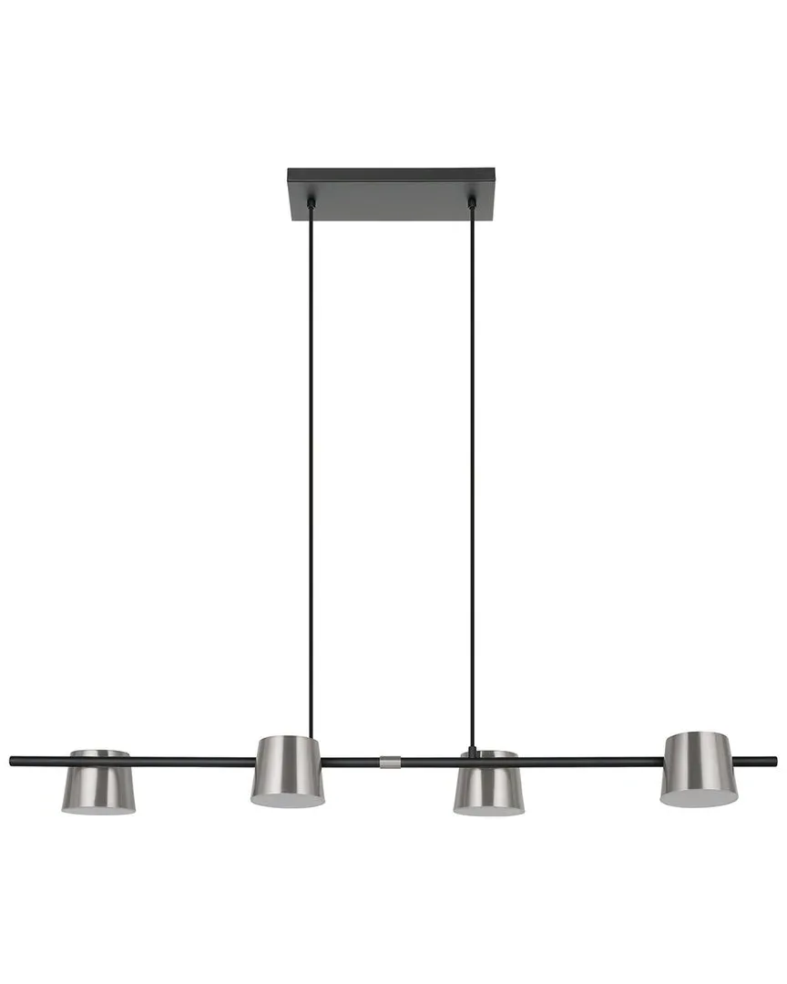 Altamira 4 Light Linear Pendant - Black, Metal image