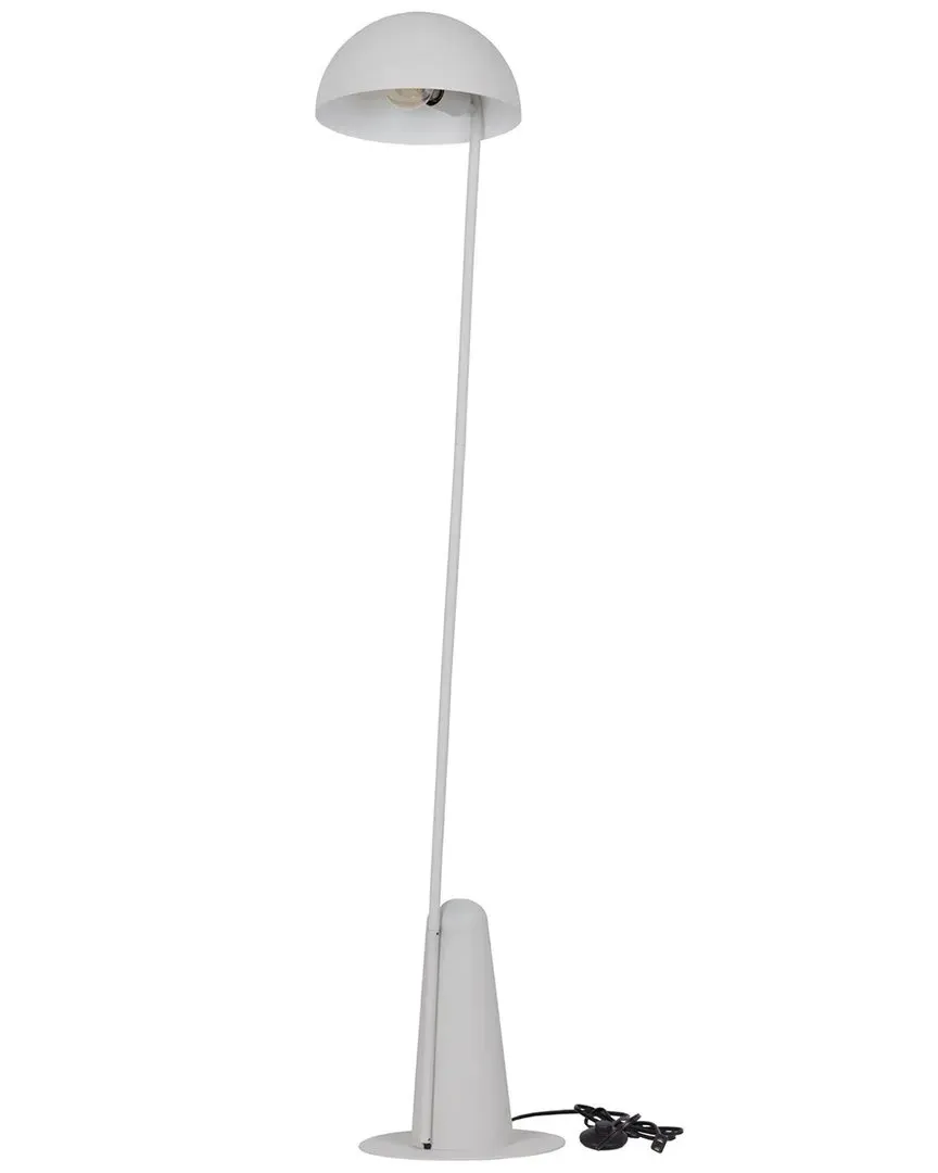 Aranzola 1 Light Floor Lamp - Grey, Metal